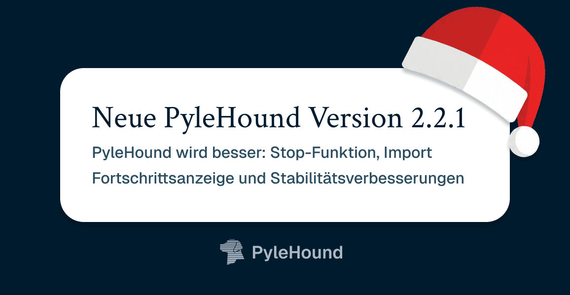 PyleHound Release 2.2.1