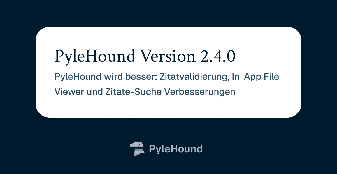 Cover Image for PyleHound Release 2.4.0