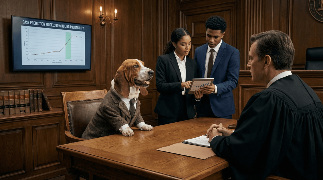 Cover Image for Prädiktive Justiz: KI zur Vorhersage von Urteilsausgängen - Chancen und ethische Grenzen